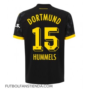 Borussia Dortmund Mats Hummels #15 Segunda Equipación 2023-24 Manga Corta